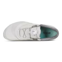 ECCO Women's Biom Hybrid 3 BOA Golf Shoes - White/Emerald -Golf Bag Sales ecco womens biom hybrid 3 boa golf shoes white emerald 05 96292.1659548166