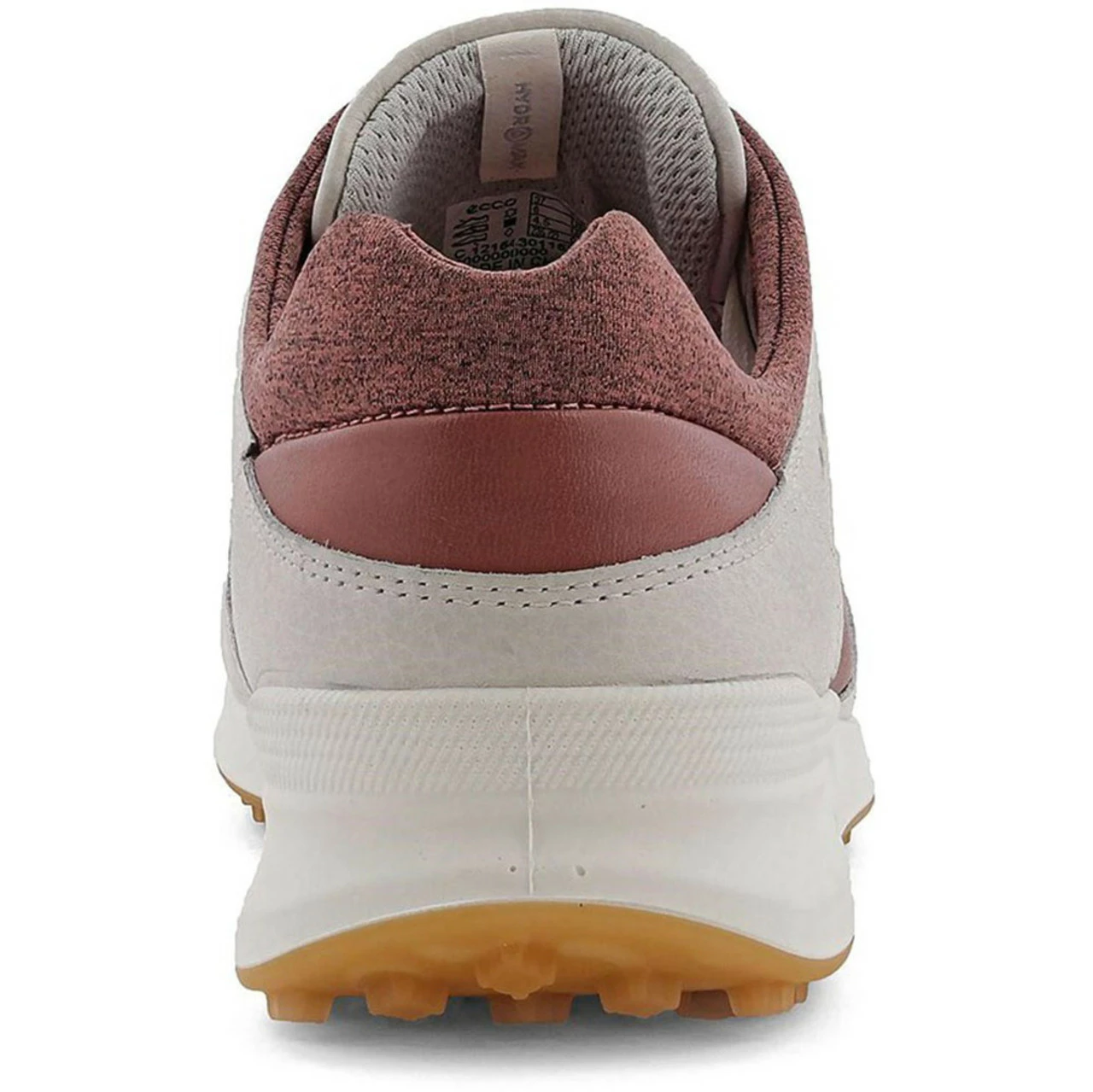 ECCO Women's Street Retro Golf Shoes - White/Quarry 5 ECCO Women's Street Retro Golf Shoes - White/Quarry - Image 5