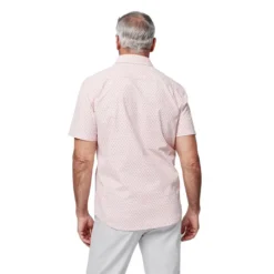 Faherty Stretch Playa Shirt -Golf Bag Sales faherty stretch playa shirt rose fishscale 02 30648.1676585708