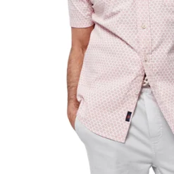 Faherty Stretch Playa Shirt -Golf Bag Sales faherty stretch playa shirt rose fishscale 03 72039.1676589703