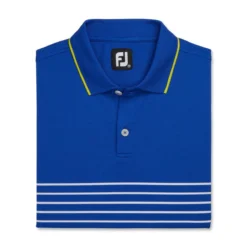 FootJoy Breton Stripe Stretch Pique Knit Collar Polo -Golf Bag Sales footjoy breton stripe stretch pique knit collar polo white key lime 04 20072.1673900867