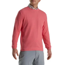 FootJoy Crewneck Pullover 12 FootJoy Crewneck Pullover -Golf Bag Sales footjoy crewneck pullover watermelon 01 53541.1673901171