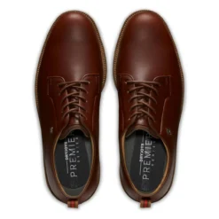 FootJoy Men's DryJoys Premiere Series Field Golf Shoes -Golf Bag Sales footjoy dryjoys premiere series field golf shoes brown light grey 03 37996.1674673997