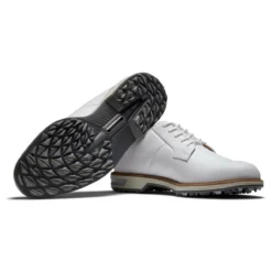 FootJoy Men's DryJoys Premiere Series Field Golf Shoes -Golf Bag Sales footjoy dryjoys premiere series field golf shoes white light grey 06 57526.1674673997