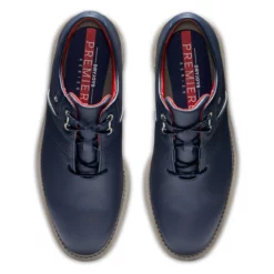 FootJoy Men's DryJoys Premiere Series Flint Golf Shoes -Golf Bag Sales footjoy dryjoys premiere series flint golf shoes navy red 03 88706.1668002454