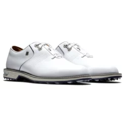 FootJoy Men's DryJoys Premiere Series Flint Golf Shoes -Golf Bag Sales footjoy dryjoys premiere series flint golf shoes white navy 05 75177.1668002454