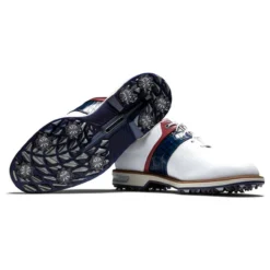 FootJoy Men's DryJoys Premiere Series Packard Golf Shoes 46 FootJoy Men's DryJoys Premiere Series Packard Golf Shoes -Golf Bag Sales footjoy dryjoys premiere series packard golf shoes white navy red 06 02132.1676576786