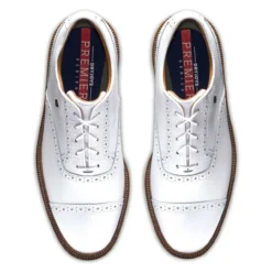 FootJoy Men's DryJoys Premiere Series Tarlow Golf Shoes -Golf Bag Sales footjoy dryjoys premiere series tarlow golf shoes white 03 01350.1668633234