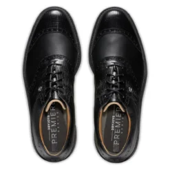 FootJoy Men's DryJoys Premiere Series Wilcox Golf Shoes 32 FootJoy Men's DryJoys Premiere Series Wilcox Golf Shoes -Golf Bag Sales footjoy dryjoys premiere series wilcox golf shoes black 03 16171.1679063039