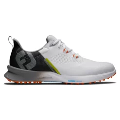 FootJoy Men's FJ Fuel Golf Shoes -Golf Bag Sales footjoy fj fuel golf shoes white black orange 01 48259.1664305172