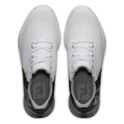 FootJoy Men's FJ Fuel Golf Shoes -Golf Bag Sales footjoy fj fuel golf shoes white black orange 03 90137.1664305173