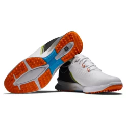 FootJoy Men's FJ Fuel Golf Shoes -Golf Bag Sales footjoy fj fuel golf shoes white black orange 06 25987.1664305173