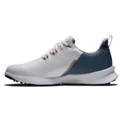 FootJoy Men's FJ Fuel Golf Shoes -Golf Bag Sales footjoy fj fuel golf shoes white blue fog red 02 45485.1664304221