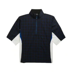 FootJoy FJ Hydrolite Short Sleeve Rain Shirt -Golf Bag Sales footjoy fj hydrolite short sleeve rain shirt black royal plaid white 01 07642.1676494364