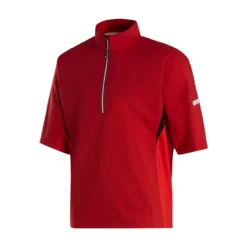 FootJoy FJ Hydrolite Short Sleeve Rain Shirt -Golf Bag Sales footjoy fj hydrolite short sleeve rain shirt red 01 46240.1676494360