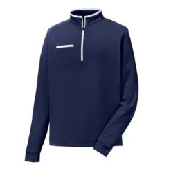 FootJoy Fleece 1/4 Zip With Contrast Trim