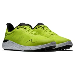 FootJoy Men's Limited Edition Citrus Glow Flex Golf Shoes 56145 -Golf Bag Sales footjoy flex citrus glow golf shoes lime 05 16460.1676586038
