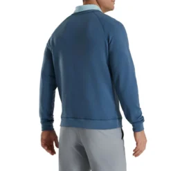FootJoy French Terry Crewneck -Golf Bag Sales footjoy french terry crewneck ink heather 02 70302.1673899871