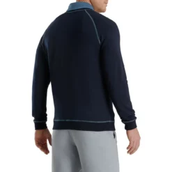 FootJoy French Terry Crewneck -Golf Bag Sales footjoy french terry crewneck navy 02 70548.1673901407