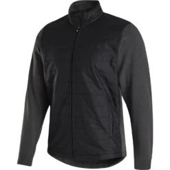 FootJoy Full-Zip Hybrid Jacket -Golf Bag Sales footjoy full zip hybrid jacket black 01 74098.1632774087