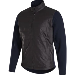 FootJoy Full-Zip Hybrid Jacket -Golf Bag Sales footjoy full zip hybrid jacket charcoal 01 62441.1638890309