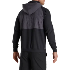 FootJoy Hybrid Hoodie -Golf Bag Sales footjoy hybrid hoodie black charcoal 03 86367.1632774196