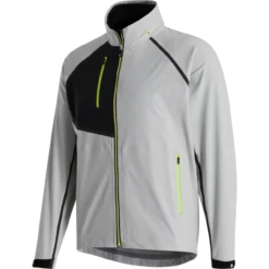 FootJoy HydroTour Rain Jacket -Golf Bag Sales footjoy hydrotour rain jacket silver black lime 01 26915.1646061159