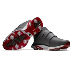 FootJoy Men's Hyperflex BOA Golf Shoes -Golf Bag Sales footjoy hyperflex boa golf shoes charcoal grey red 06 05696.1678113493