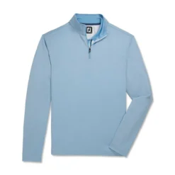 FootJoy Lightweight Jaquard 1/4 Zip 19 FootJoy Lightweight Jaquard 1/4 Zip -Golf Bag Sales footjoy lightweight jacquard 1 4 zip dusk blue 04 35066.1673905868
