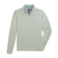 FootJoy Lightweight Jaquard 1/4 Zip 27 FootJoy Lightweight Jaquard 1/4 Zip -Golf Bag Sales footjoy lightweight jacquard 1 4 zip sage 04 32745.1673906811