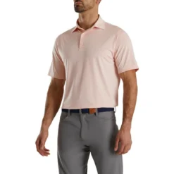 FootJoy Lisle Classic Pencil Stripe Polo 44 FootJoy Lisle Classic Pencil Stripe Polo -Golf Bag Sales footjoy lisle classic pencil stripe polo quartz pink white 01 41988.1673900209
