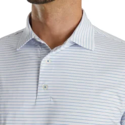 FootJoy Lisle Classic Pencil Stripe Polo 26 FootJoy Lisle Classic Pencil Stripe Polo -Golf Bag Sales footjoy lisle classic pencil stripe polo white royal 03 84407.1673901067