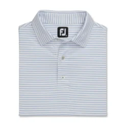 FootJoy Lisle Classic Pencil Stripe Polo 27 FootJoy Lisle Classic Pencil Stripe Polo -Golf Bag Sales footjoy lisle classic pencil stripe polo white royal 04 00017.1673901594