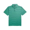 FootJoy Lisle Heather Pinstripe Self Collar Polo