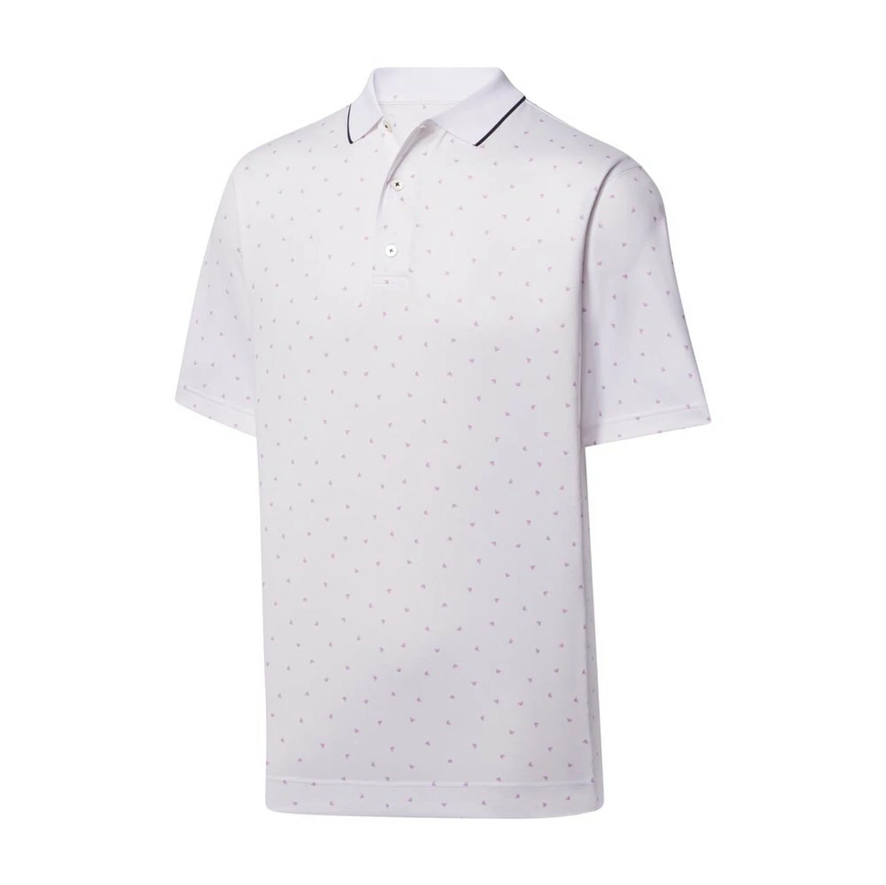 FootJoy Lisle Push Play Print Knit Collar Polo 2 FootJoy Lisle Push Play Print Knit Collar Polo - Image 2