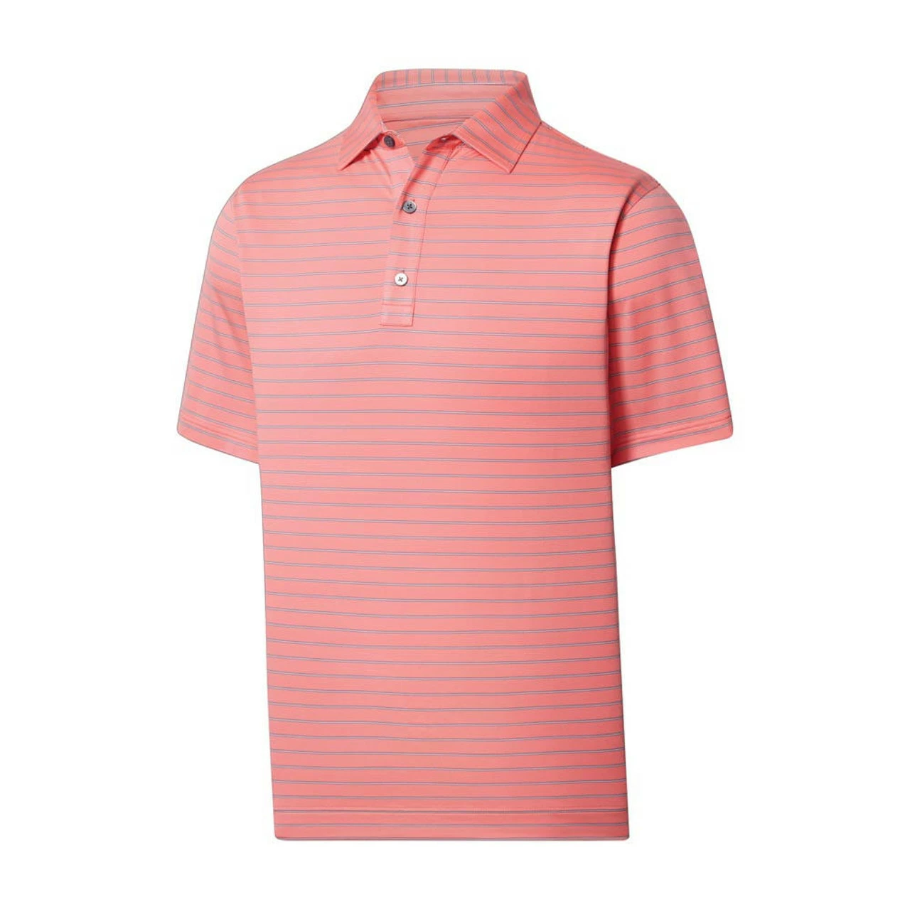 FootJoy Lisle Triple Pinstripe Self Collar Polo 4 FootJoy Lisle Triple Pinstripe Self Collar Polo - Image 4