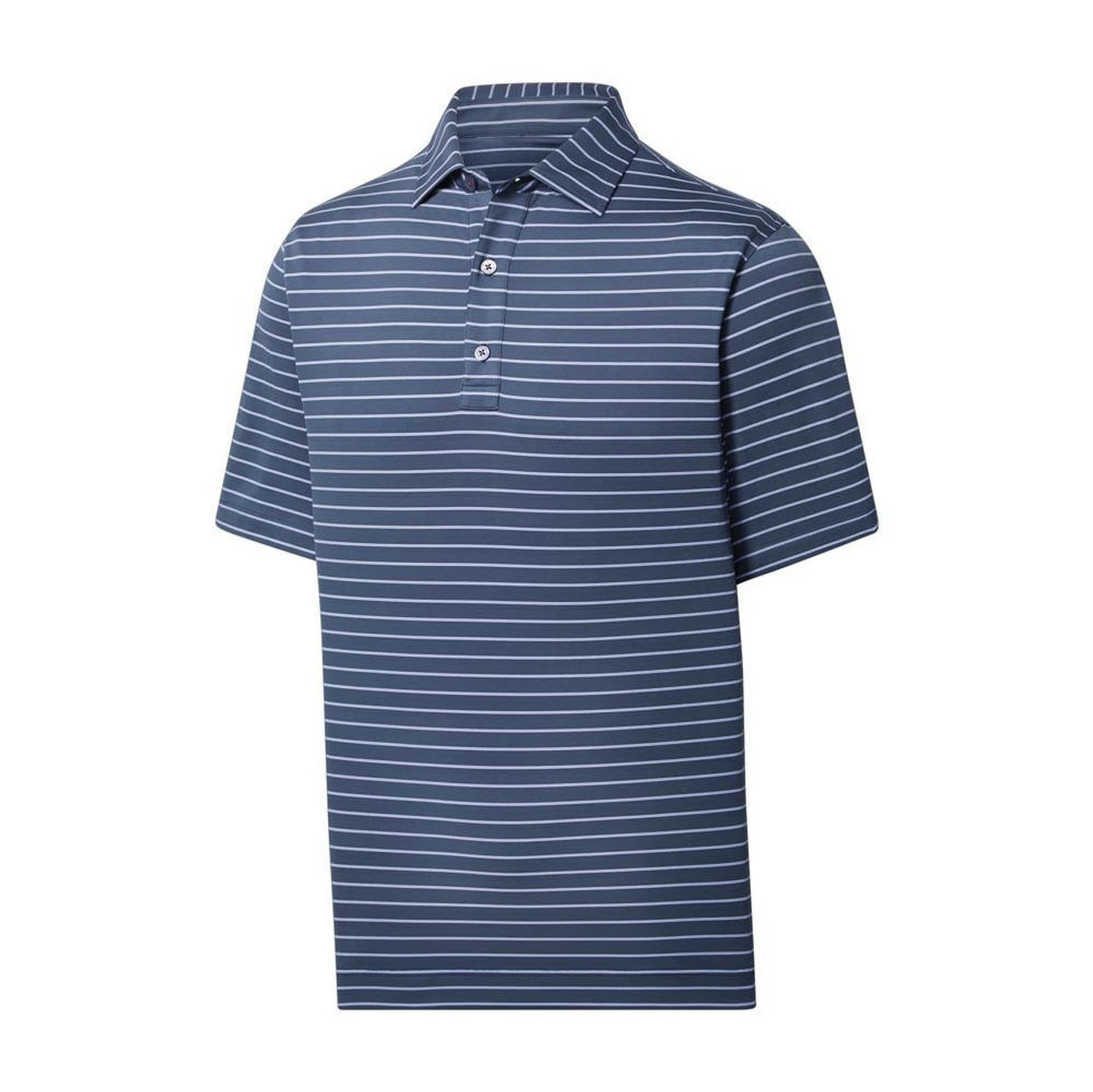 FootJoy Lisle Triple Pinstripe Self Collar Polo 5 FootJoy Lisle Triple Pinstripe Self Collar Polo - Image 5