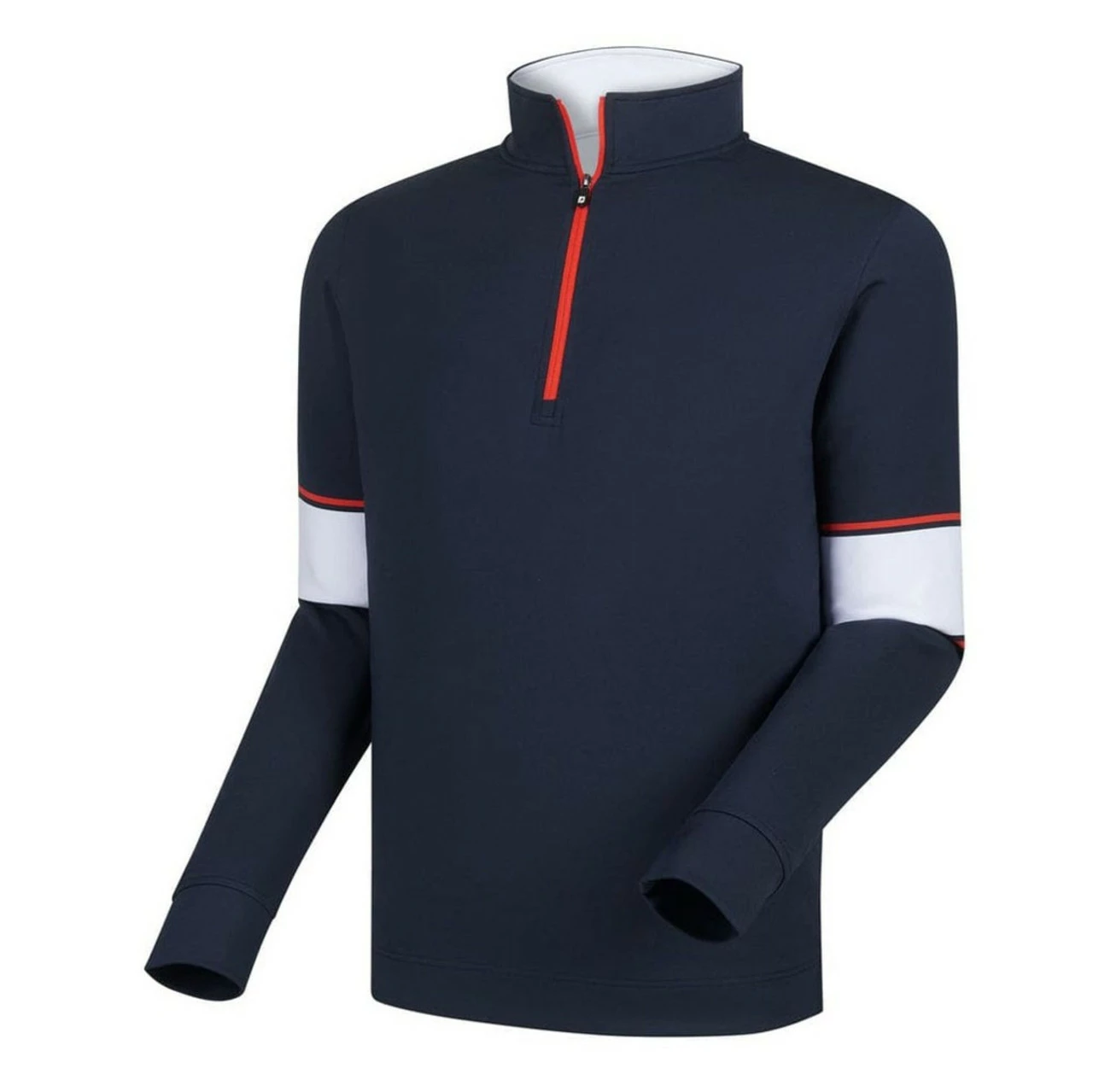 FootJoy Performance Half-Zip With Engineered Sleeves 1 FootJoy Performance Half-Zip With Engineered Sleeves