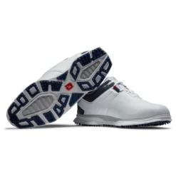 FootJoy Men's Pro SL Golf Shoes -Golf Bag Sales footjoy pro sl golf shoes white navy red 06 19191.1642001848