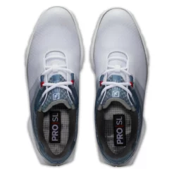 FootJoy Men's Pro SL Sport Golf Shoes -Golf Bag Sales footjoy pro sl sport golf shoes white blue fog 03 69203.1676579989
