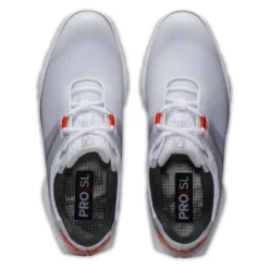 FootJoy Men's Pro SL Sport Golf Shoes -Golf Bag Sales footjoy pro sl sport golf shoes white orange 03 41808.1676587305