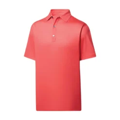 FootJoy Slub Yarn Solid Self Collar Polo
