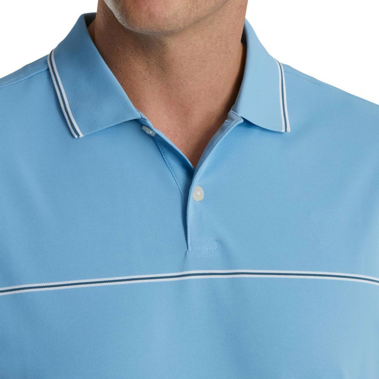 FootJoy Small Details Stretch Pique Knit Collar Polo 11 FootJoy Small Details Stretch Pique Knit Collar Polo - Image 11