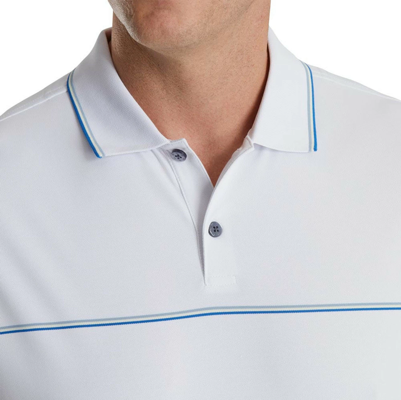 FootJoy Small Details Stretch Pique Knit Collar Polo 7 FootJoy Small Details Stretch Pique Knit Collar Polo - Image 7