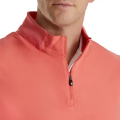 FootJoy Stretch Woven Vest With Knit Accents 30 FootJoy Stretch Woven Vest With Knit Accents -Golf Bag Sales footjoy stetch woven vest with knit accents coral 03 65409.1673905020