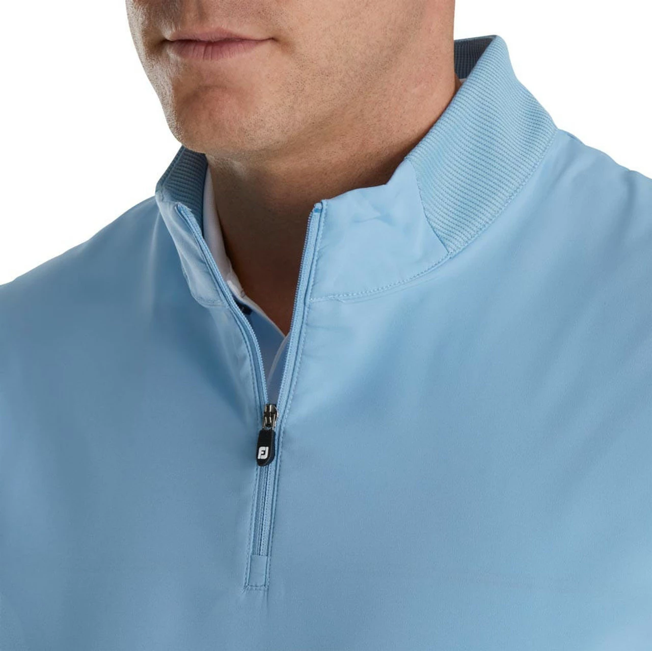 FootJoy Stretch Woven Vest With Knit Accents 3 FootJoy Stretch Woven Vest With Knit Accents - Image 3