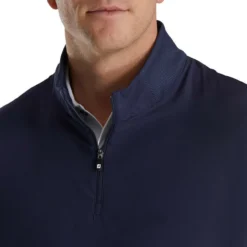 FootJoy Stretch Woven Vest With Knit Accents 26 FootJoy Stretch Woven Vest With Knit Accents -Golf Bag Sales footjoy stetch woven vest with knit accents navy 03 37453.1673904509
