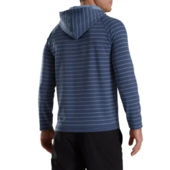 FootJoy Striped Hoodie 17 FootJoy Striped Hoodie -Golf Bag Sales footjoy striped hoodie bluestone denim 02 19190.1673902576
