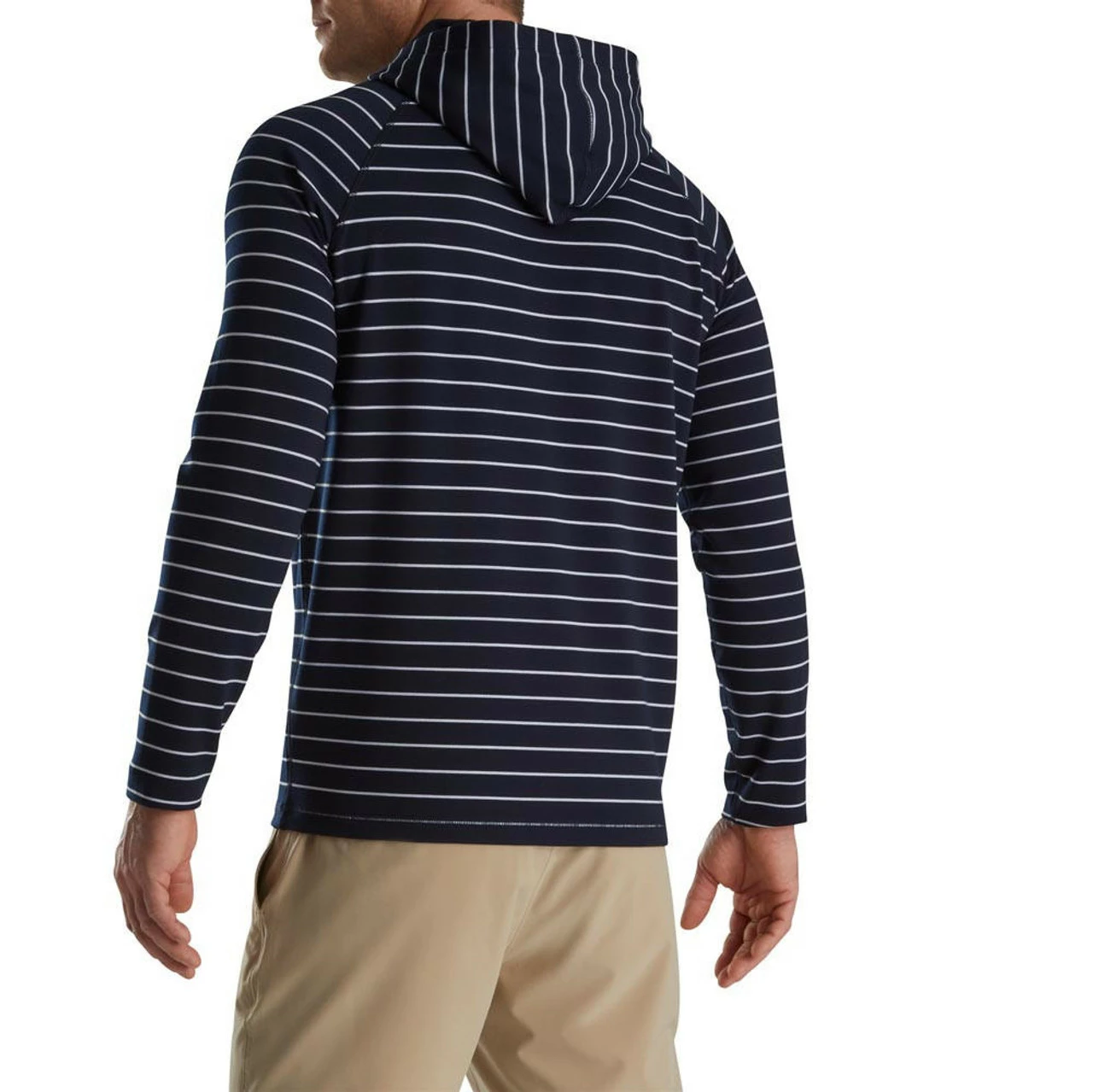 FootJoy Striped Hoodie 2 FootJoy Striped Hoodie - Image 2
