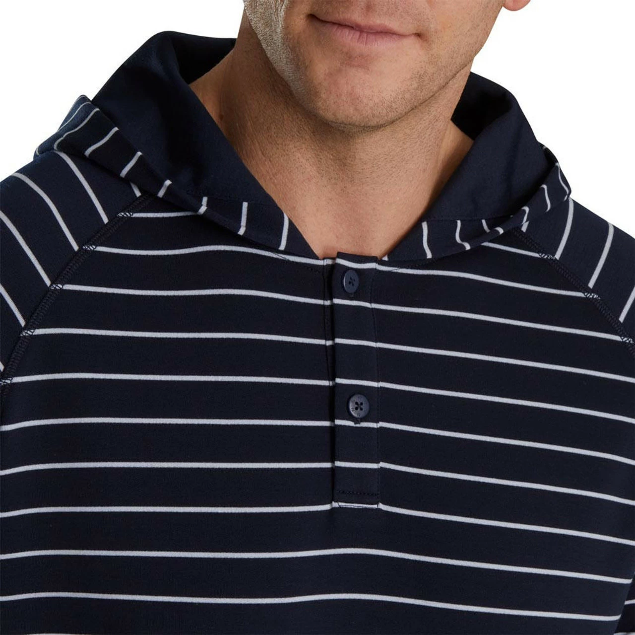 FootJoy Striped Hoodie 3 FootJoy Striped Hoodie - Image 3